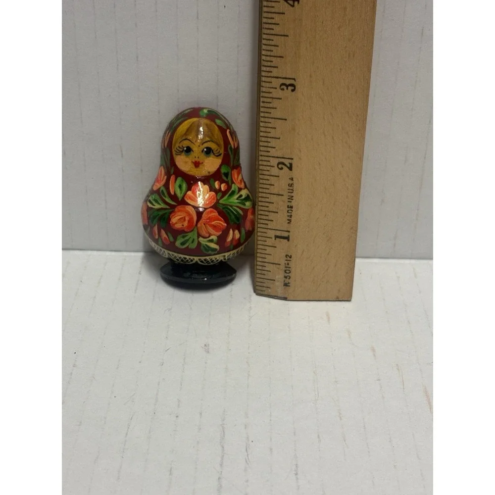 Russian Nesting Doll Look Refrigerator Magnet 2.5